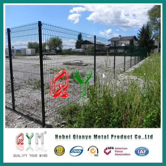 Hot-DIP Galvanized 3D Triangle Bend Welded Mesh Fence