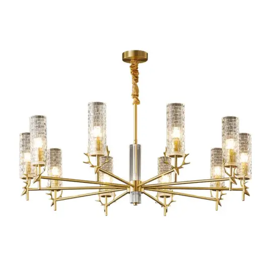 INSHINE Stirp Bulb Drop Pendant Light