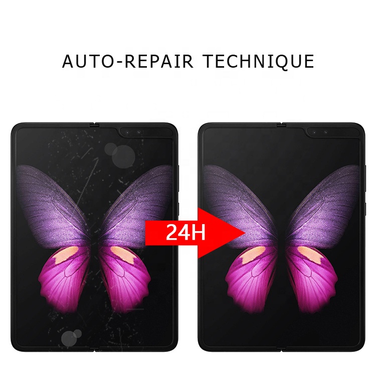 Self-repairing folding screen protective film for Samsung Galaxy Fold