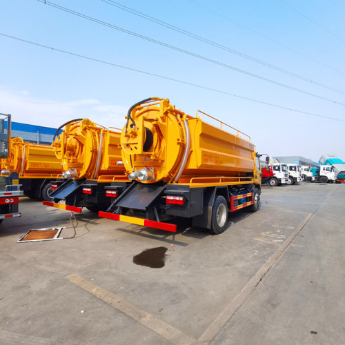 Cheng Li 9 CBM уборка всасывающего грузовика