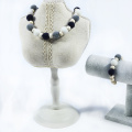 25mm Pompon Holzperlen Dekorative Halskette
