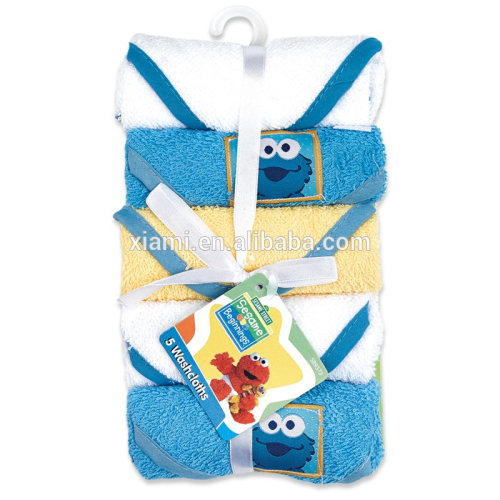 most popular fresh style intamate cotton funny cartoon character pattern printed baby bath towel