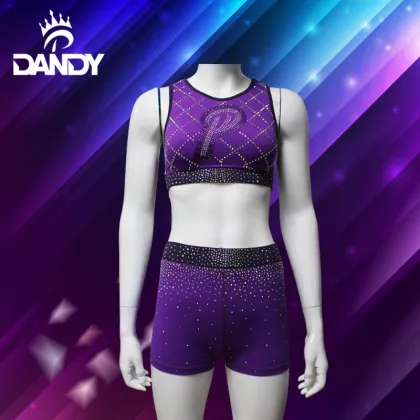 Sparkling world team cheer practice wear