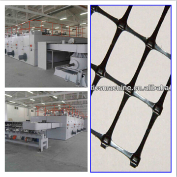 PP plastic coal geogrid machine , grid machine