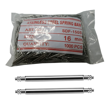 Wholesale Bulk Pack of 1000pcs Watch Band Link Pins - SDF-150S, Size Range 10mm to 30mm - Stainless Steel Spring Bars