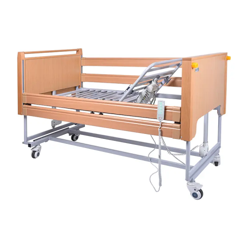 Multifuktionales elektrisches Krankenpflegebett im Krankenhaus Holztafel