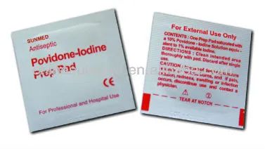 Medical Povidone-Iodine Prep Pad