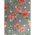 Lace Flower Rayon Challis 30S Printing Woven Fabric