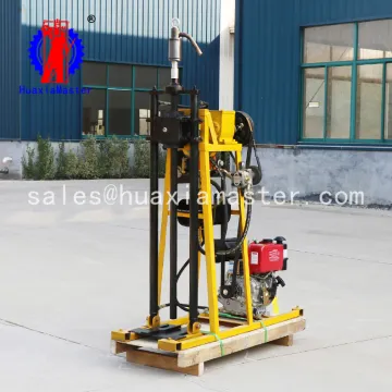 Low speed drilling rig with hydraulic pressure feeding / YQZ-50A hydraulic core drilling rig