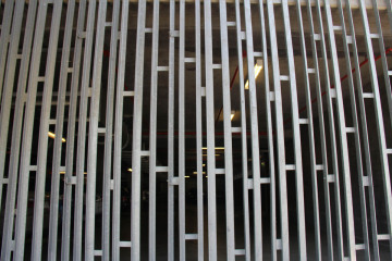 External Aluminium Alloy Louvre screening