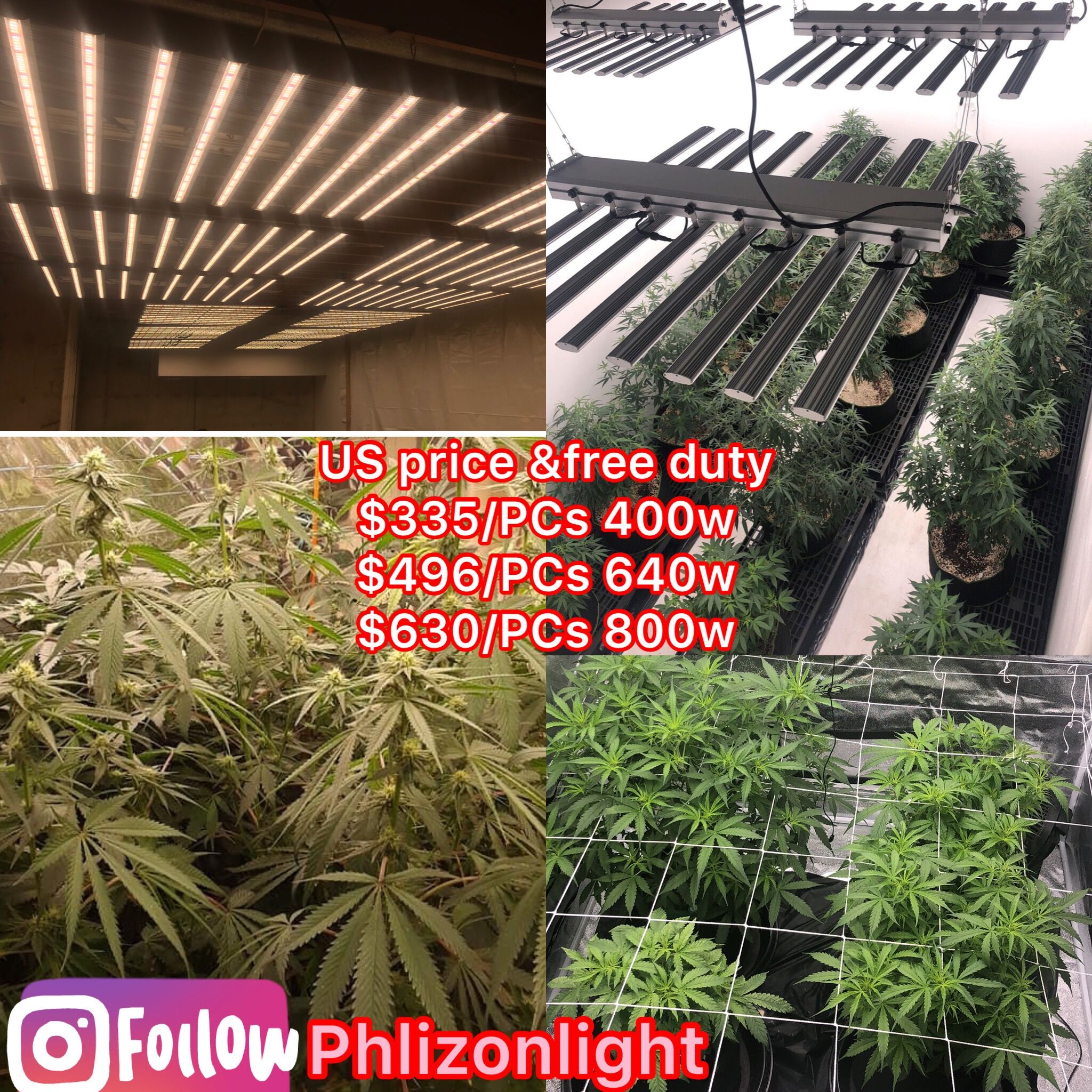  full spectrum LED grow light