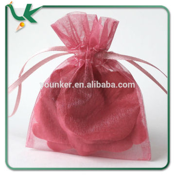 China Wholesale 3'' x 4'' Rosy Mauve Organza Bag