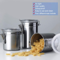 Stainless Steel Airtight Food Containers Storage Jars