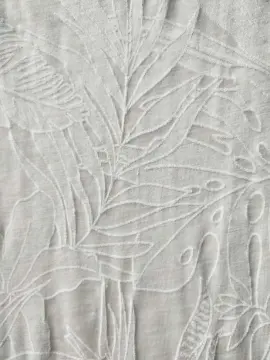 Cotton Poly Burnout Jersey With Foam