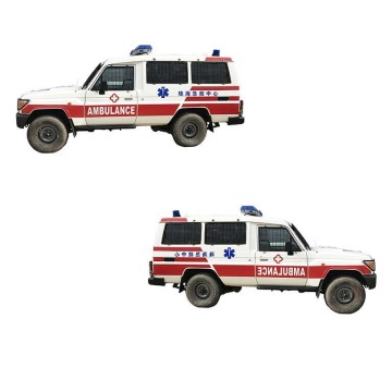 Customized 4x4 Ambulance Vehicle for Sale - Land C Monitoring