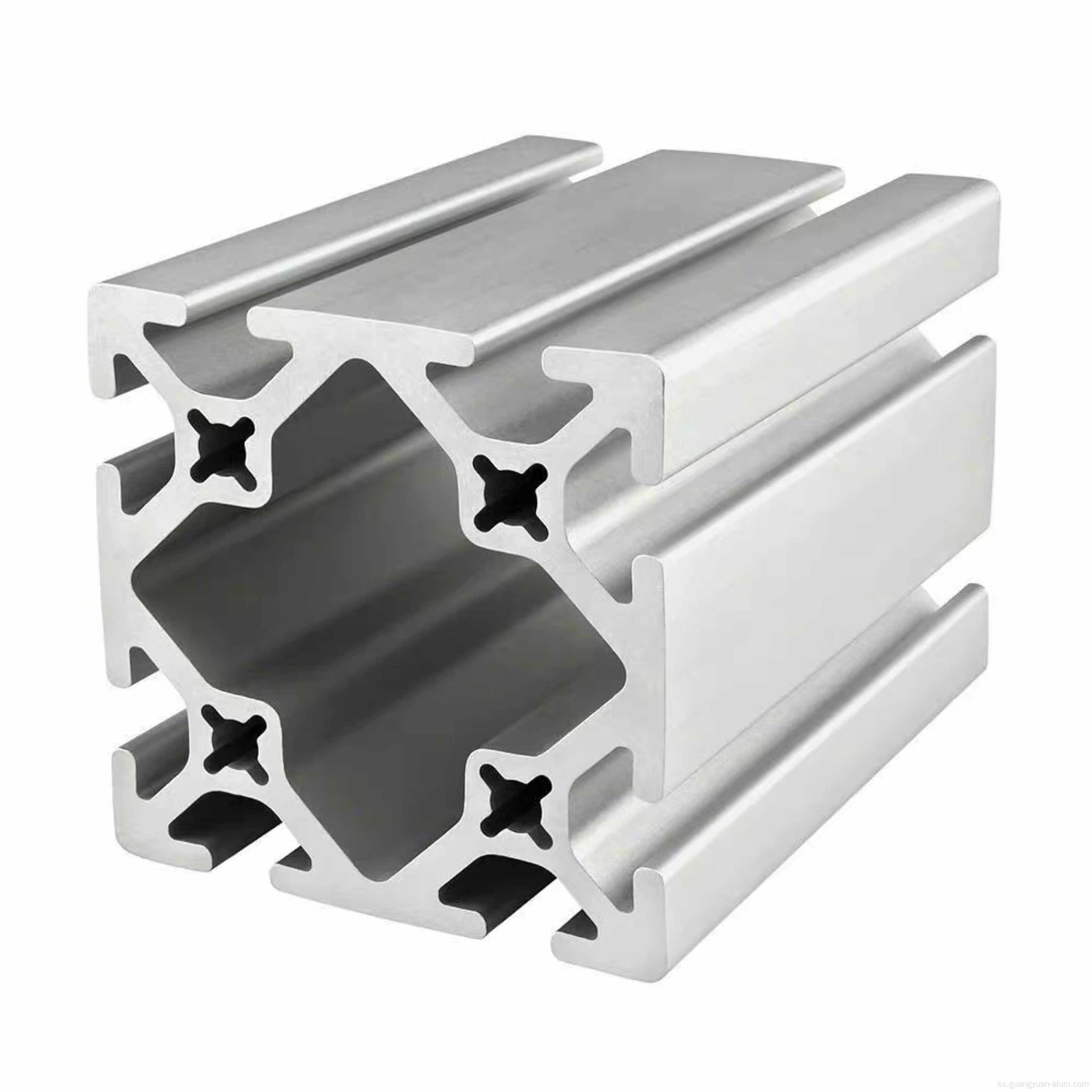 4040 4080 Perfil de aluminio modular anodizado