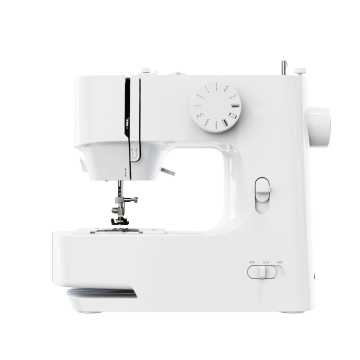 Beginner-Friendly Home Use Mini Portable Sewing Machine with Double Needle, Double Thread, and 12 Stitches