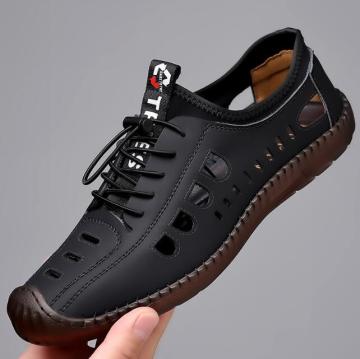 Popular Men's Outdoor Canvas Skate Sandals: Stylish, Breathable, and Casual Footwear