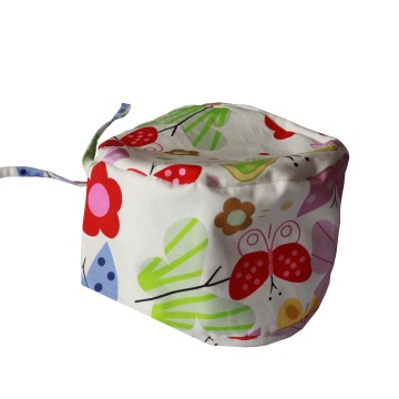 Jonathan Uniform Custom Print 100% Cotton Classic Nurse Surgical Cap mit Biegerbiege - Medical Scrub Hut