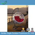 Hotel Furniture Aluminum Frame Patio Rattan Swing