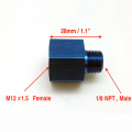 Medidores de pressão de combustível de carro M12x1.5 a 1 / 8npt