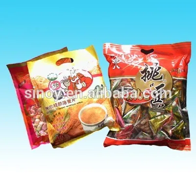 100g three-side sealed packaging bags for infant food with zipper