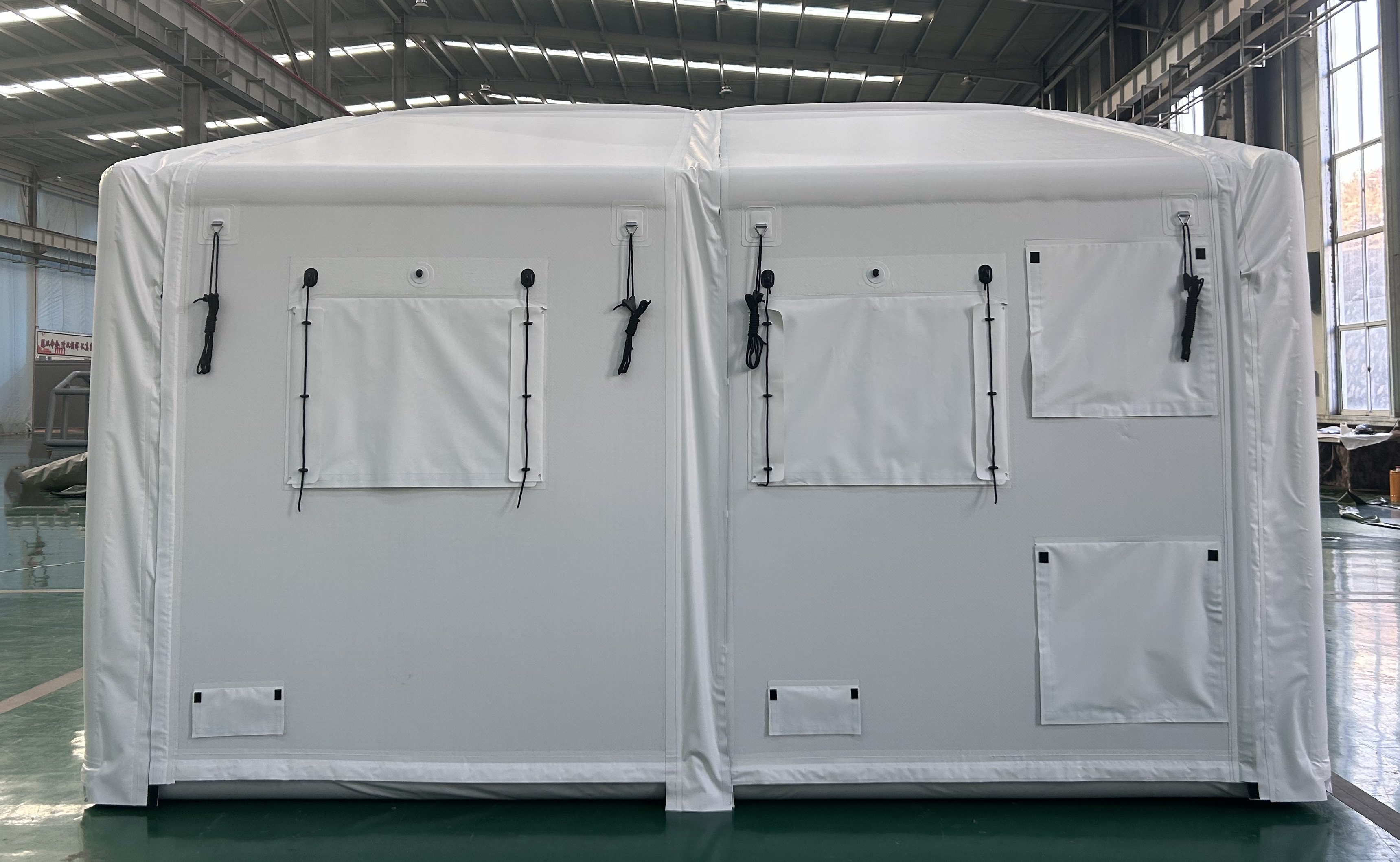 DST inflatable tent side