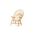 Modello classico Hans Wegner Wood Peacock Chair