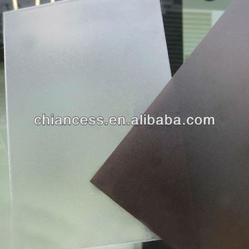 Abrasive Polycarbonate Frosted solid Sheet Plastic Decorative Material Sound Barrier Sheets