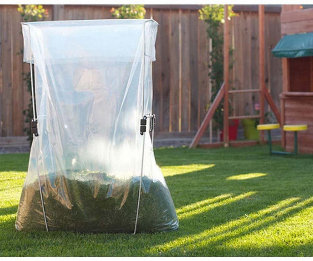 Clear Plastic Trash Compactor Bags