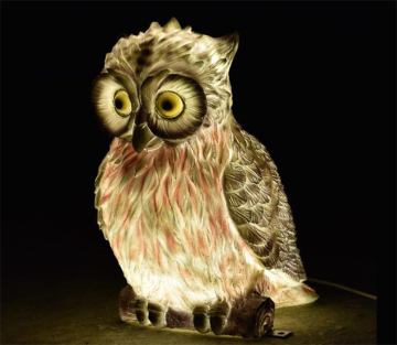 Simulated Luminous Owl Lights