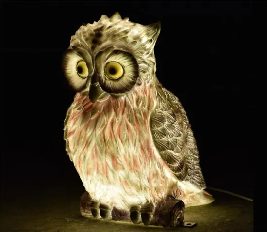 Simulated Luminous Owl Lights