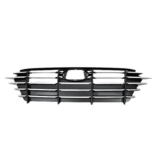 Auto Body Parts Car Front Mesh Grill Bumper Grill Front Chrome Middle Grill For Hyundai Sonata 2020-2022