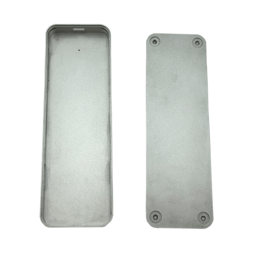 Gabinete Prateado Durável para Sistemas Conversores de Dados