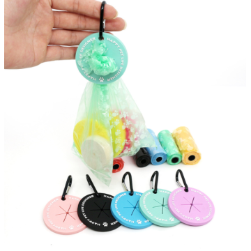 Hands Free Dog Poop Plastic Saco Suporte