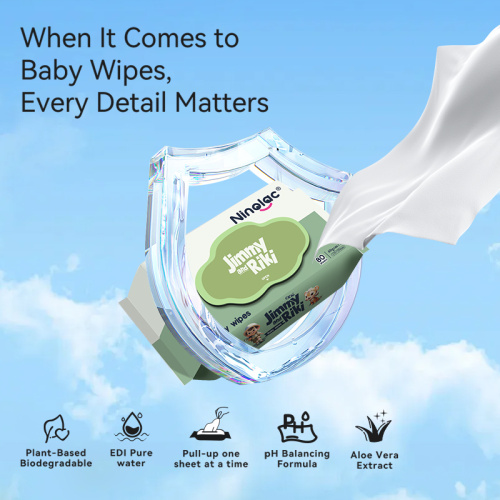 Salvietta umidificata per il viso in cotone di alta qualità di ZRG