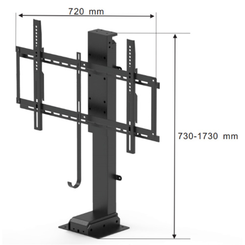 Drop Down Hidden Ceiling Motorized Tv Mount