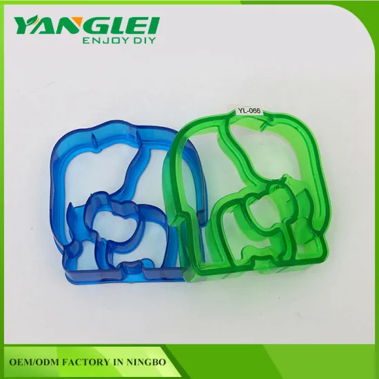 best selling Plastic Elephone shape crust & sandwich cutter