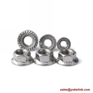 Locknut Flange Steel Stainless untuk Pemasangan Panel Solar