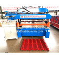 color roof double deck roll forming machine