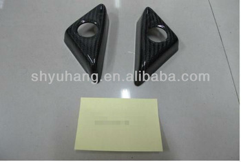 FOR R35 GTR Carbon Fiber interiors Mirror Inner Panel Triangle