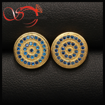 Round fashion earring desinger new model earring