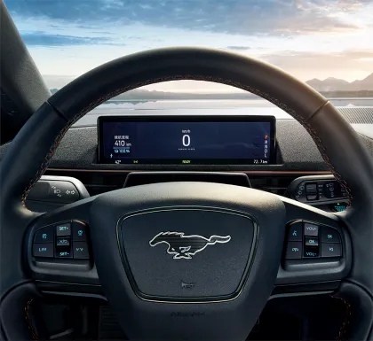 Best Price on New Energy Ford Mustang GT Mach-E SUV with 619km CLTC Range in Black