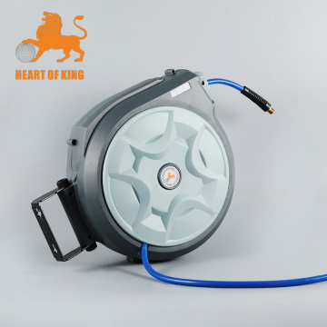 high pressure interpump wall mount empty compressor plastic automatic workshop retractable car wash garden air hose reel