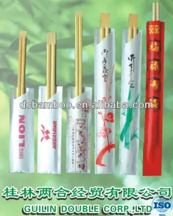 Factory specializing in the production of bamboo chopsticks
