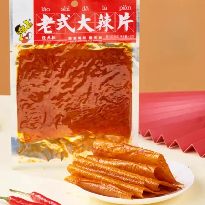 Viral Sensation Spicy Gluten Snack Set – Magic Silk Latiao + Latiao Sticks + Da Dao Rou – Irresistibly Addictive, Taste of Child