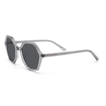 Wholesale Hexagon Acetate Sunglasses | Low MOQ Ready to Ship | UV400 TAC | Mellume AS108