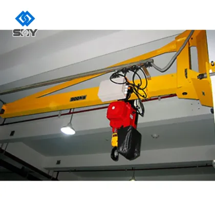 Wall Mounted Jib Cranes 500kg to 3 Ton Slewing Jib Cranes for Sale