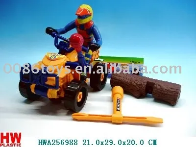 various self assembling play sets