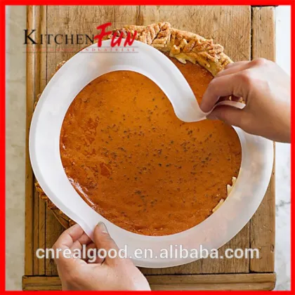 Lastest Best Selling Silicone Pie Crust Shield